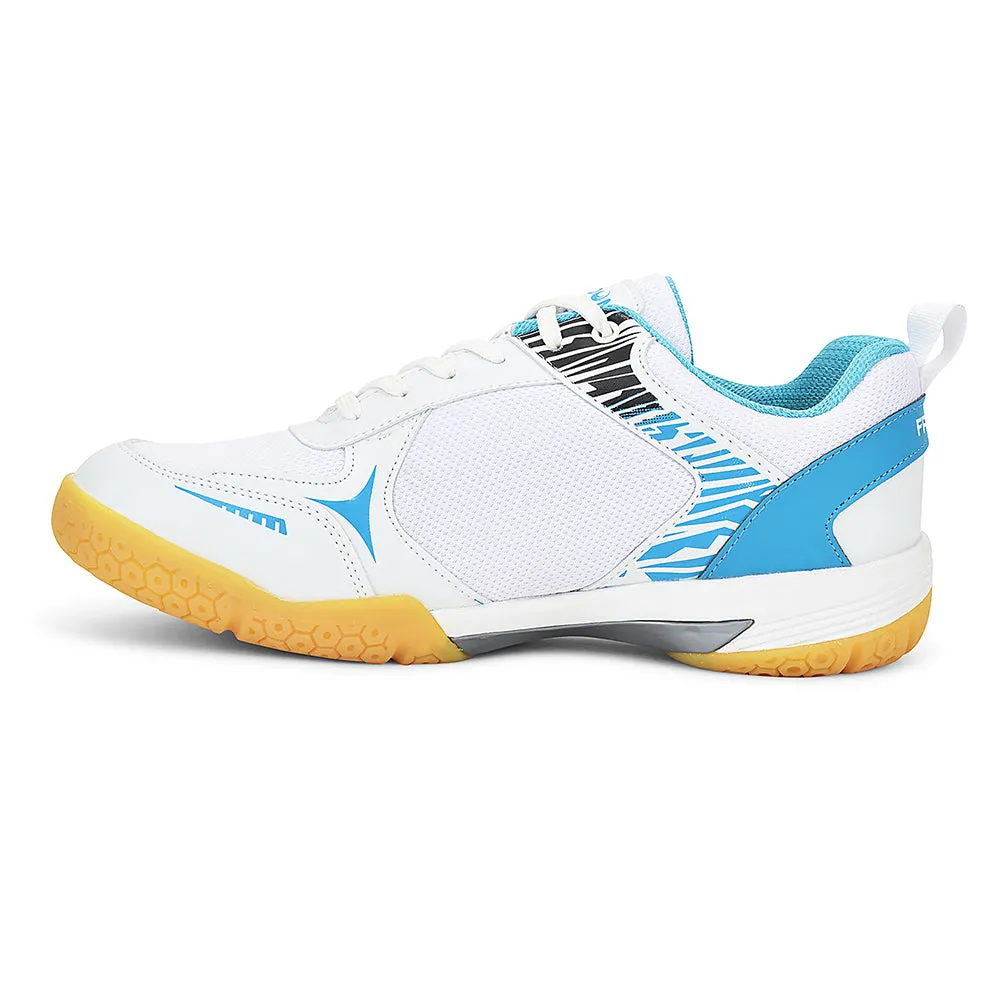 Badminton Shoes Shop Facebook FREEDOM Sky Blue Sports Non-Marking Paddle/Pickleball & Badminton Shoes For Men PLUTO-1 By Liberty