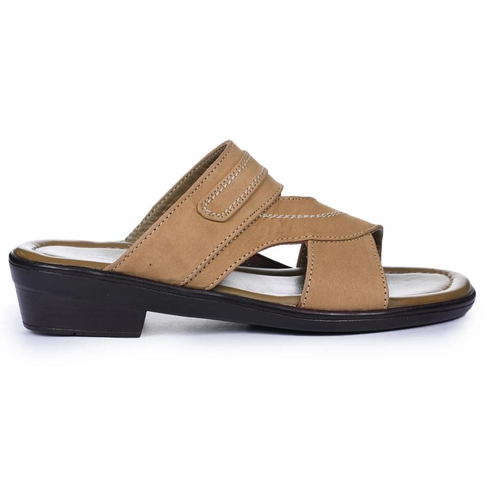 Coolers Casual Brown Slippers For Men 7153-37 By Liberty Pull On Slippers