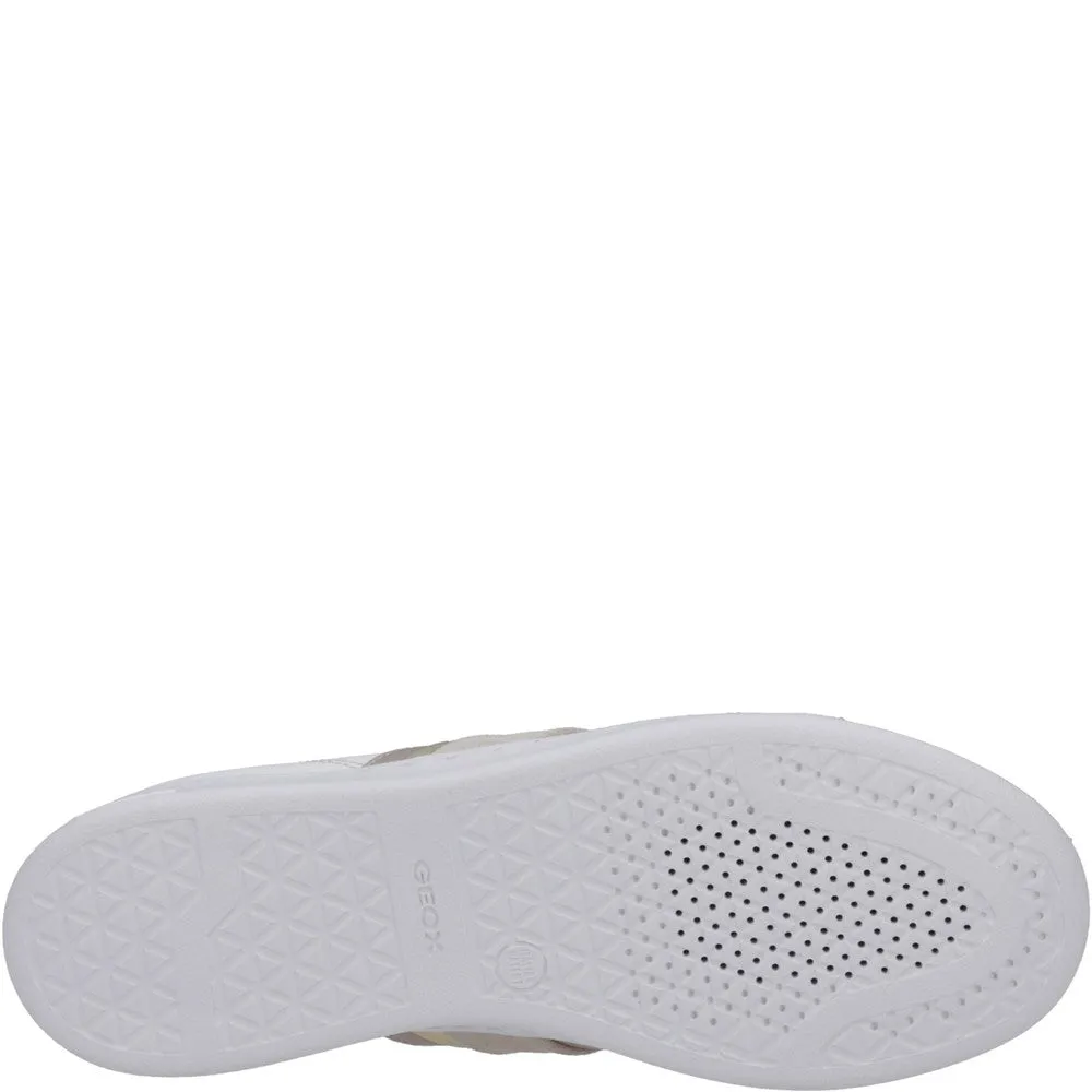 Gold Tennis Shoes Nike Geox D Jaysen E Sneakers