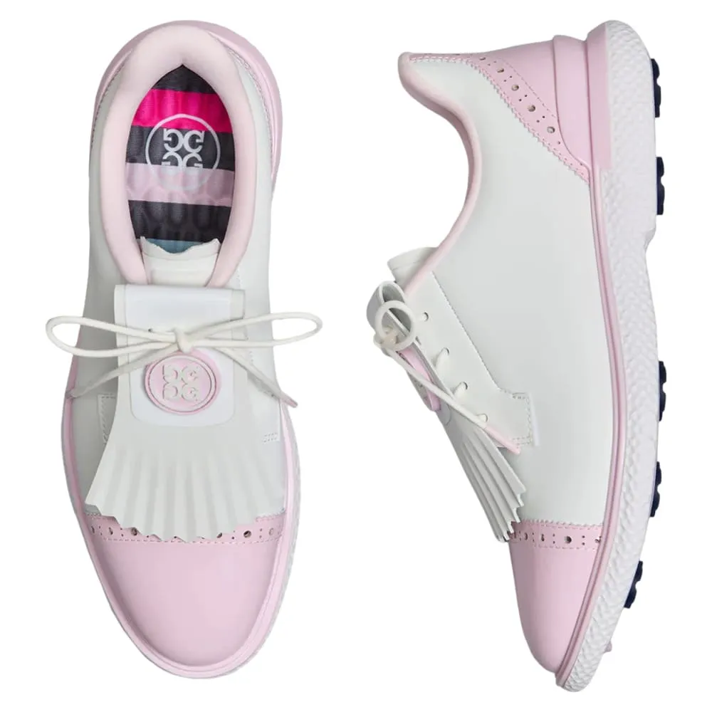 Gfore Gallivan2r Brogue Cap Toe Golf Shoes Snow/Blush - SP25 Women Fred Couples Golf Shoes