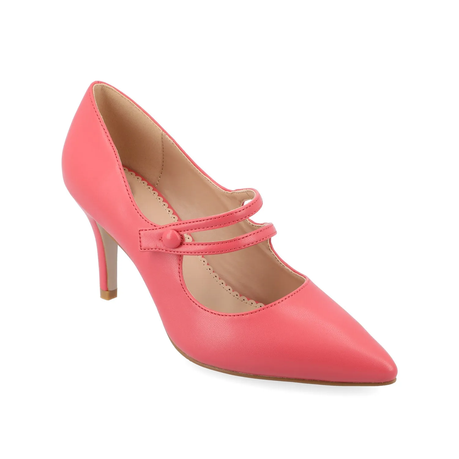 SIDNEY STILETTO PUMP HEELS IN VEGAN LEATHER Hot Rods High Heels