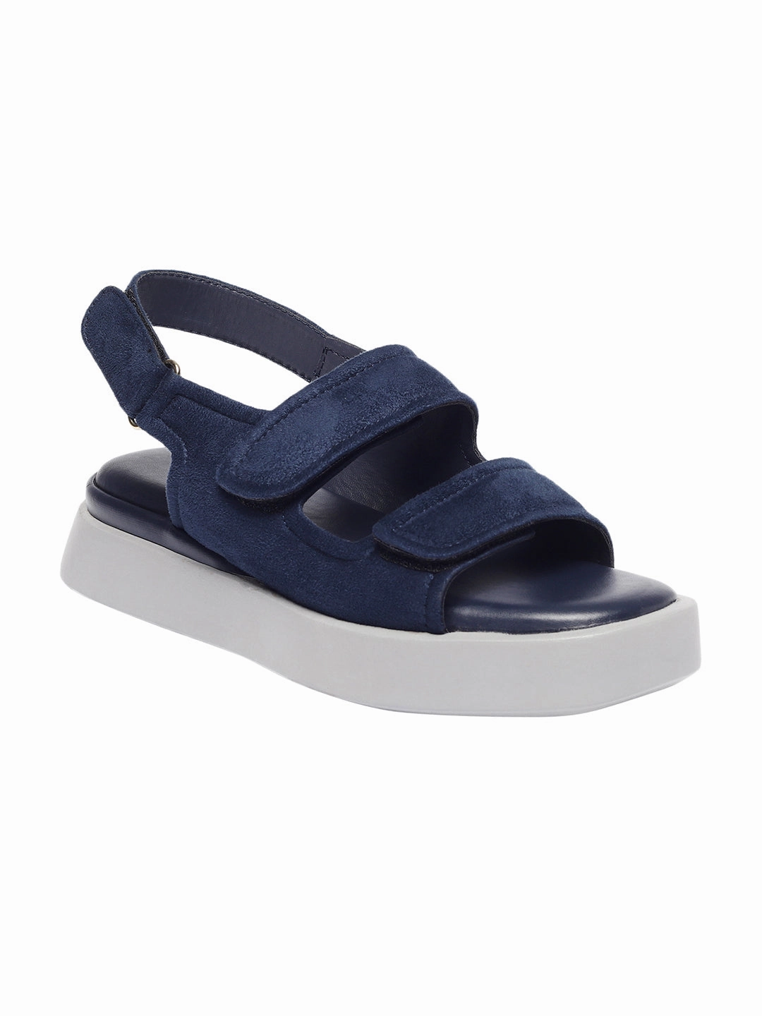 Custom High Heel Shoes Eudora Blue Flatform Heels