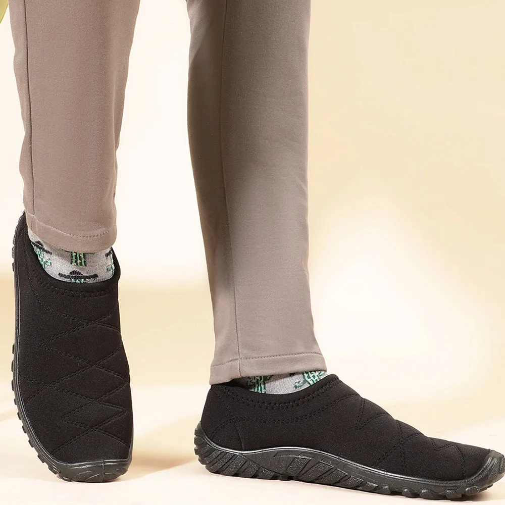 Retro Golf Gliders Black Casual Slip on Shoes For Men GOLF By Liberty