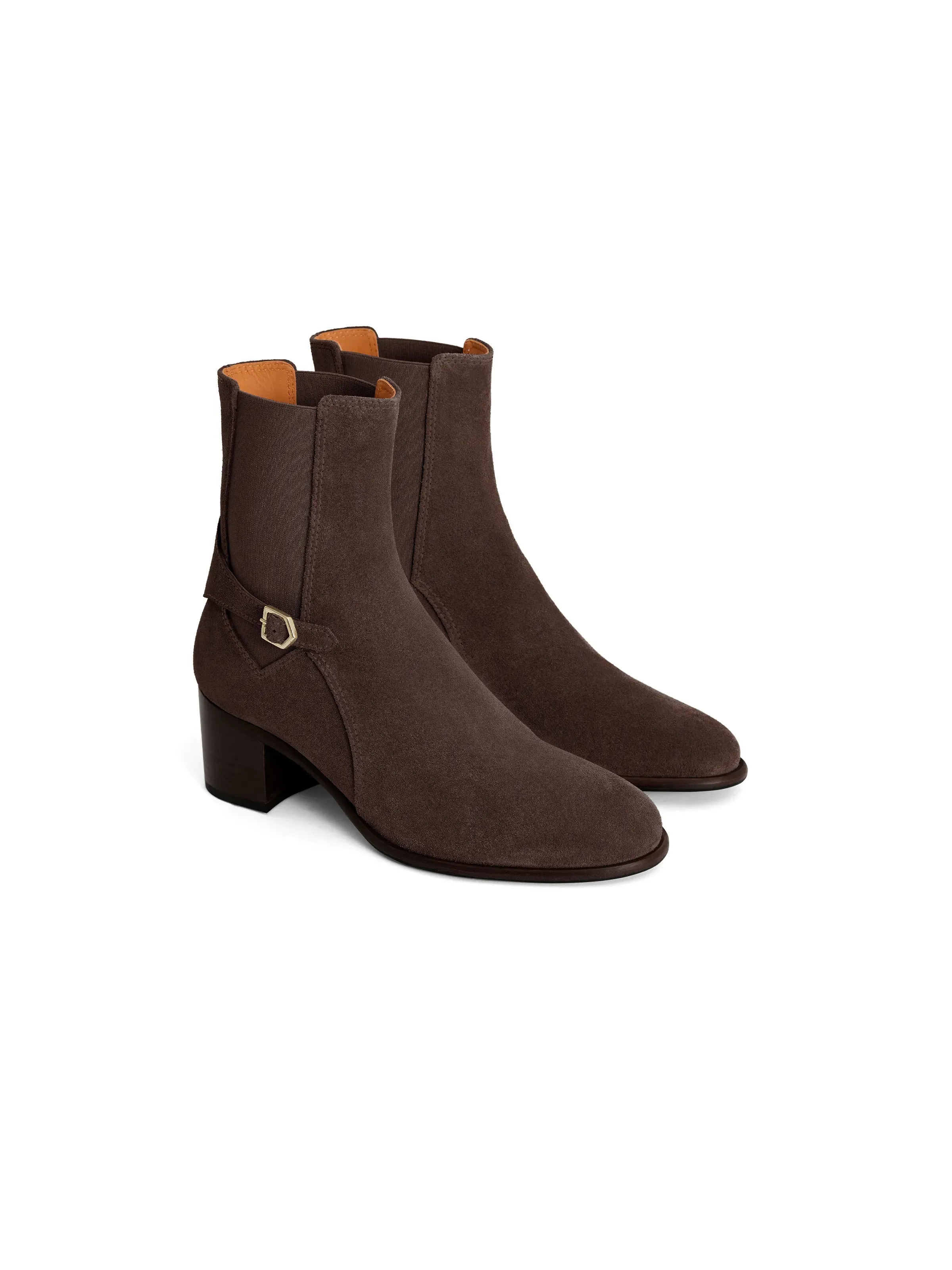 Goth Chelsea Boots Ambleside - Chocolate Suede