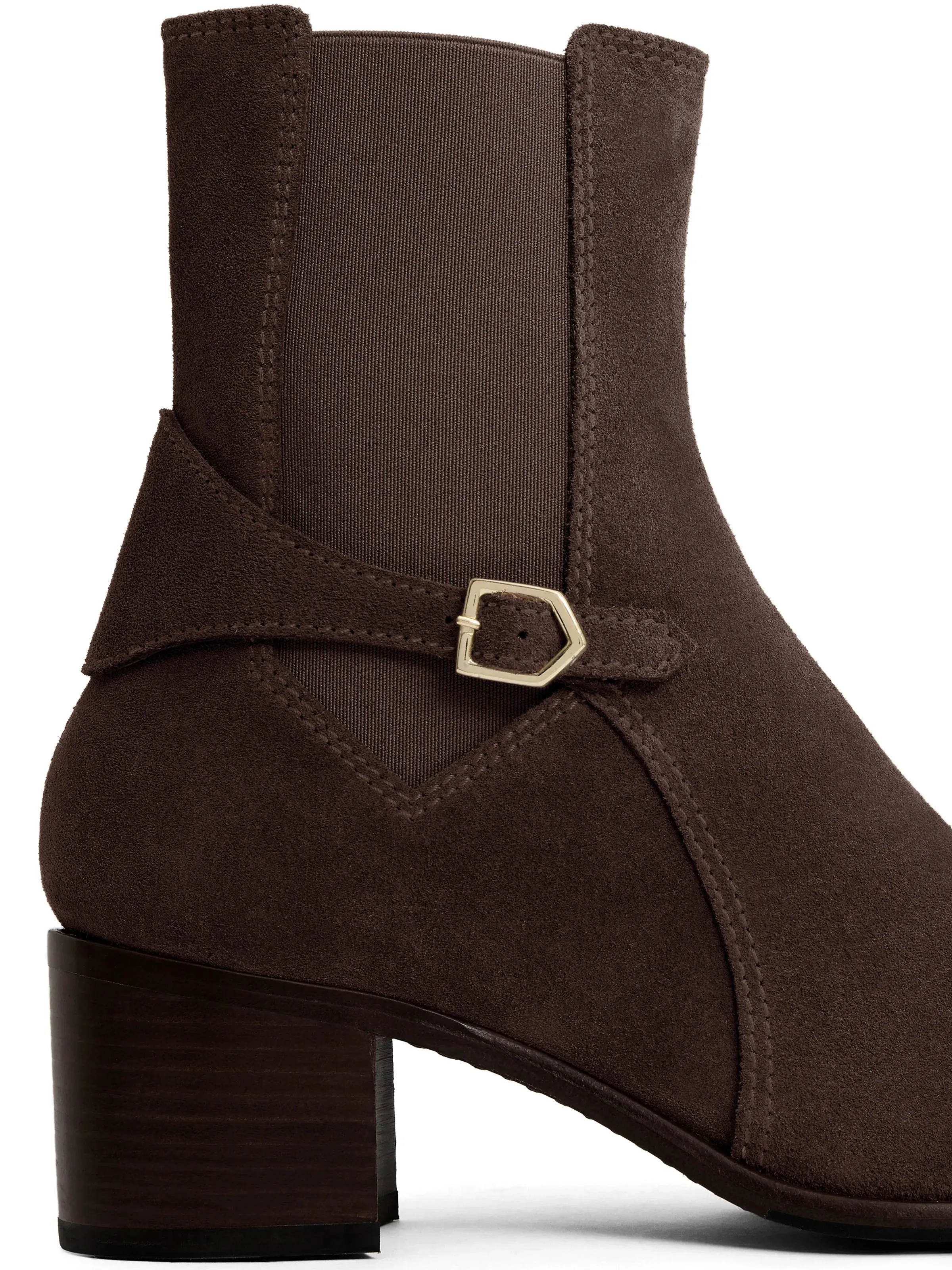 Chelsea Boots Pointed Ambleside - Chocolate Suede