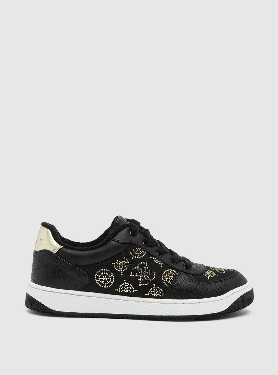 Black Invited Low-Top Sneakers Uncivilized Sneakers