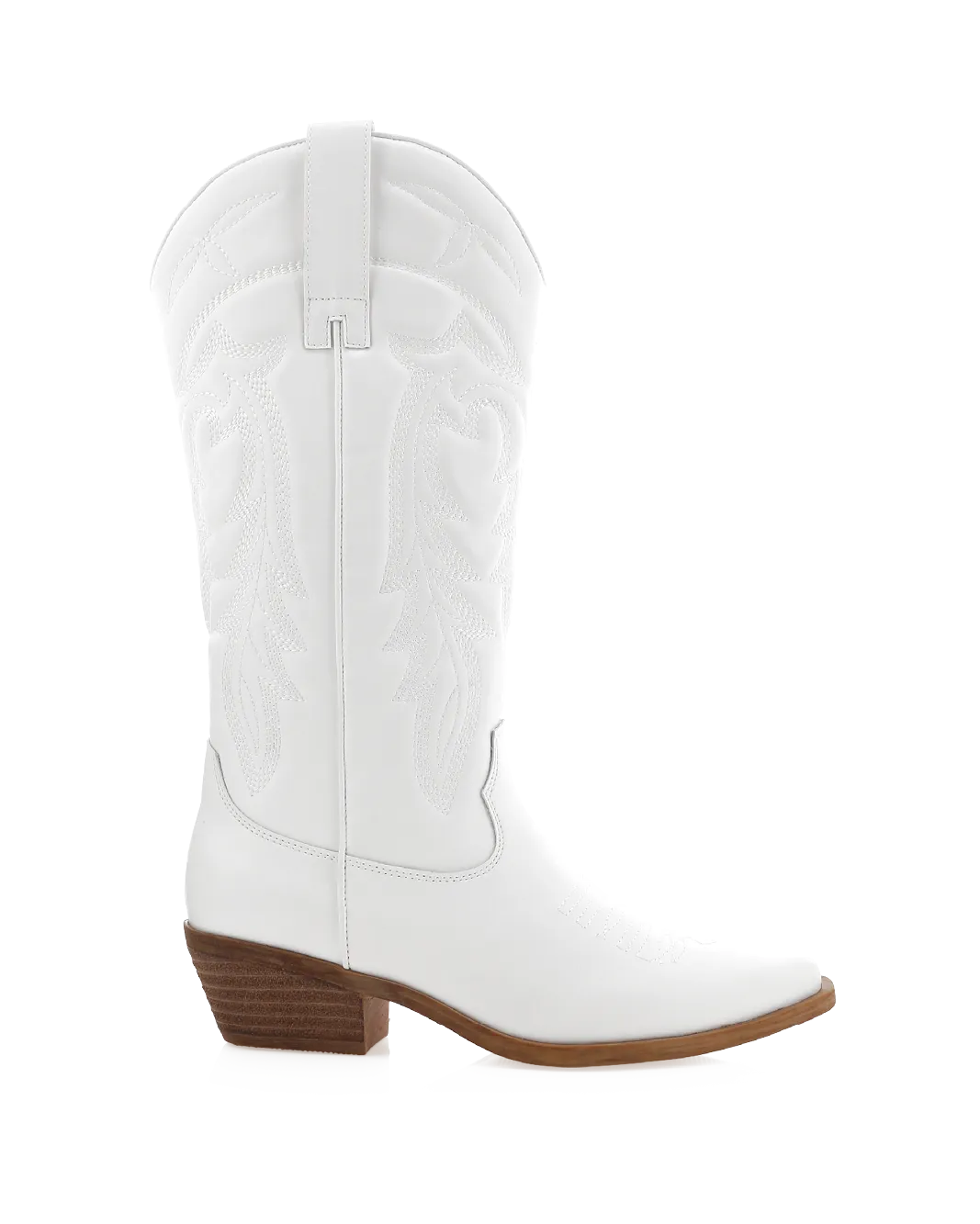 Boots Wide Width Calf OTTILIE - WHITE