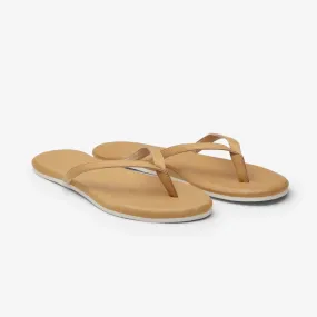 Hari Mari Mari - Natural Chocolate Flip Flops