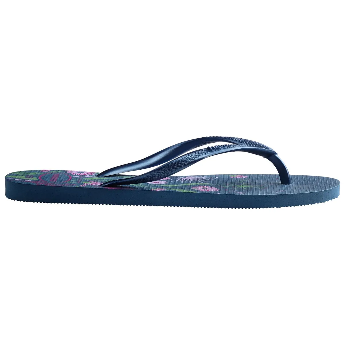 Manly Flip Flops HAVAIANAS SLIM ORGANIC - COMFY BLUE