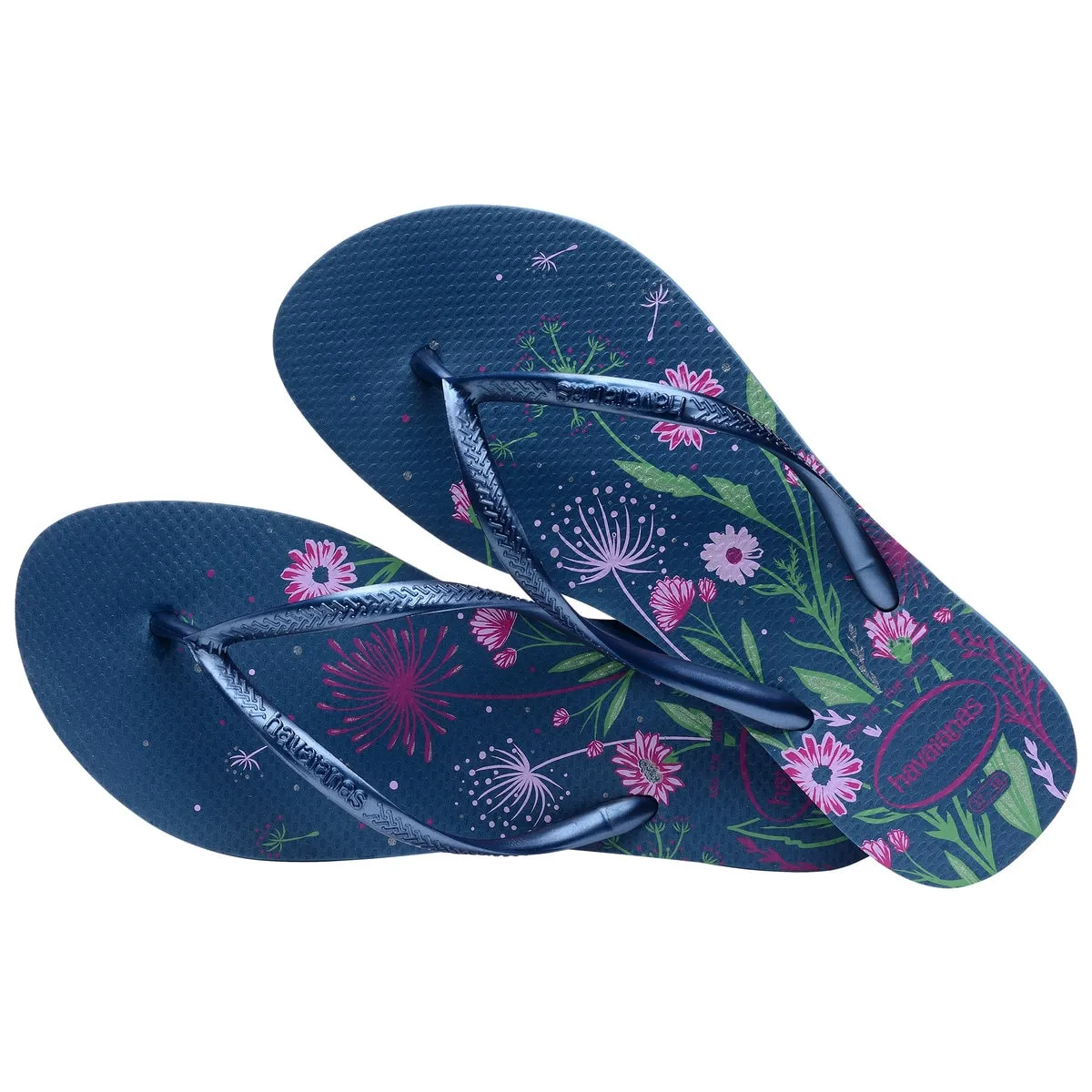 Flip Flop Heel HAVAIANAS SLIM ORGANIC - COMFY BLUE