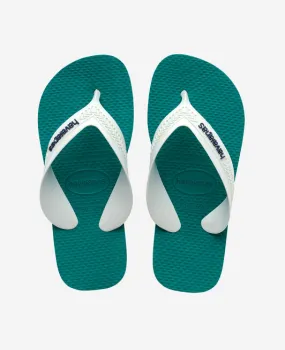 HAVAIANAS KIDS MAX - GREEN FRESHNESS Boomerangz Flip Flops