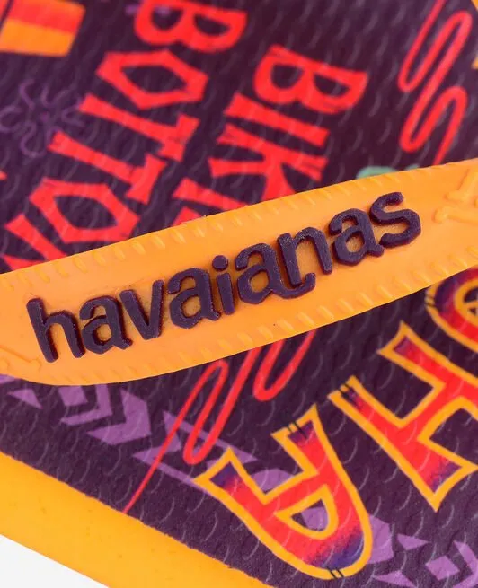 HAVAIANAS KIDS TOP BOB SPONGE - ORANGE CITRUS Flip Flop Hgtv