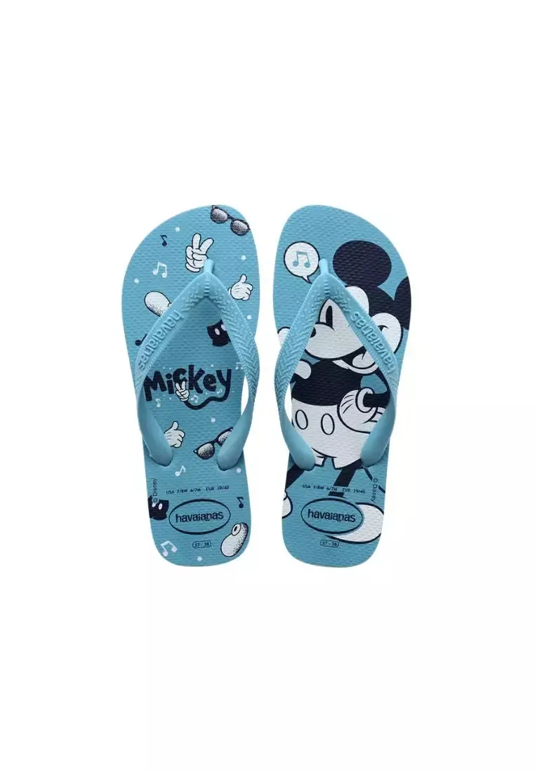 HAVAIANAS TOP DISNEY - TRANQUILITY BLUE Outdoor Lifestyle Flip Flops