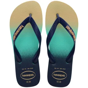 HAVAIANAS TOP FASHION - VIRTUAL GREEN Comfortable Durable Flip Flops
