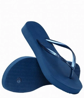 Australian Shearling Scuff Slippers HAVAIANAS SLIM FLATFORM - COMFY BLUE