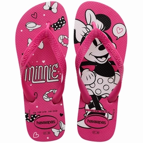 Slippers Look Like Shoes HAVAIANAS TOP DISNEY - PINK ELECTRIC
