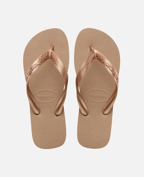 HAVAIANAS TOP TIRAS - ROSE GOLD Louis Vuitton Slides