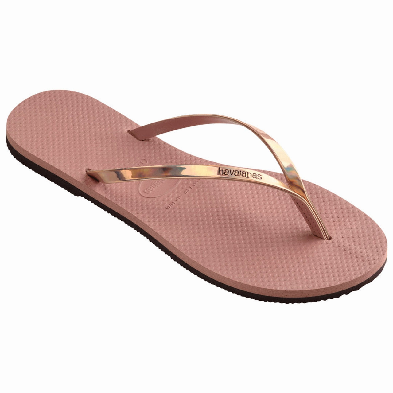 HAVAIANAS YOU METALLIC - CROCUS ROSE Ever Foam Slippers