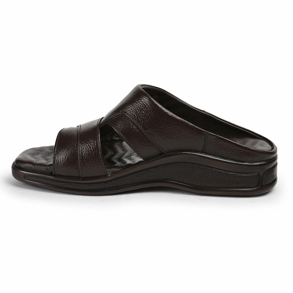 Slipper Soles For Crochet Slippers Healers Brown Casual Slippers For Men 2050-802 By Liberty