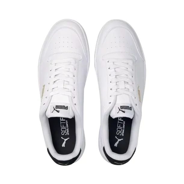 Croc Sneakers Puma scarpa sneakers da uomo Shuffle perf 380150 01 bianco nero