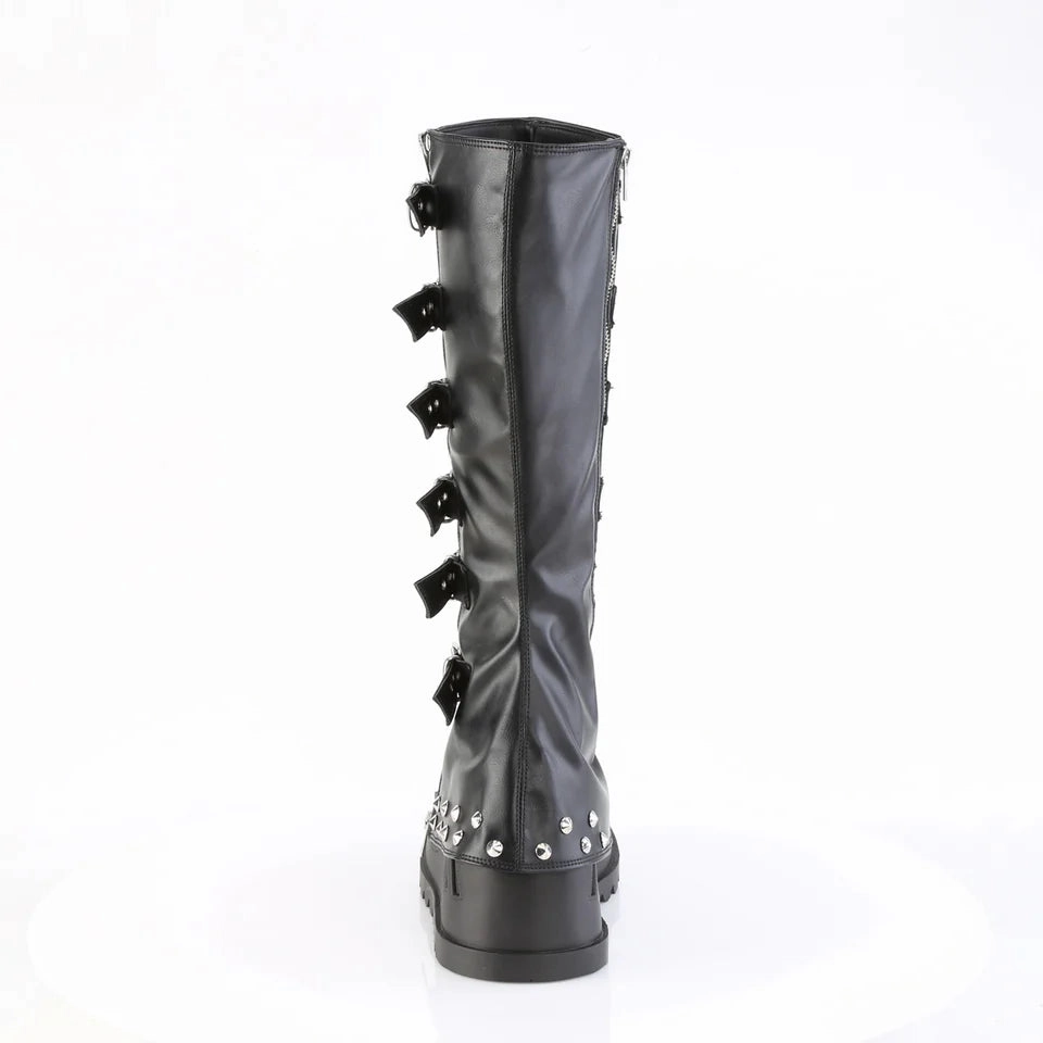 STOMP-223 Flat Heel Boots Knee High