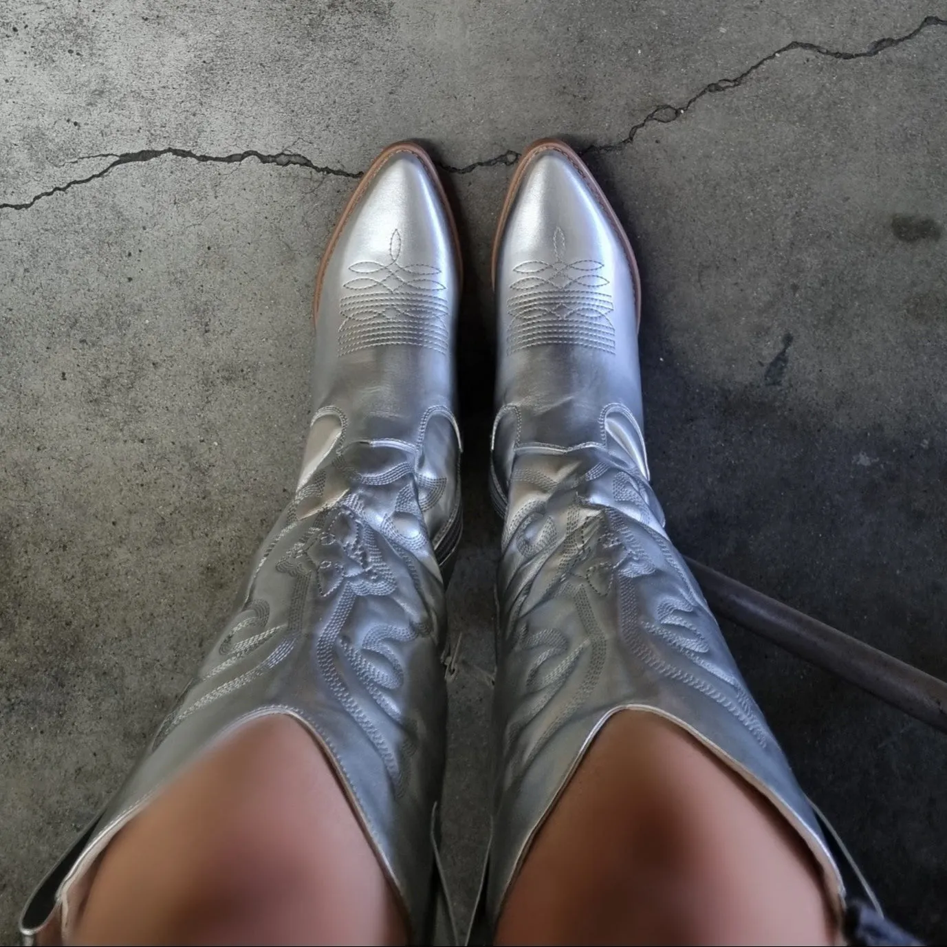Boots For Rain HOMETOWN-2 Silver