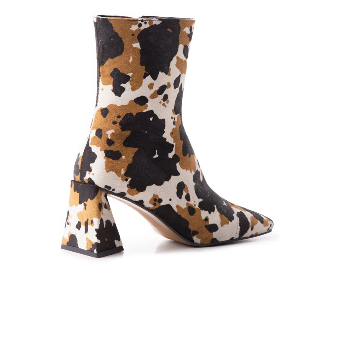 Horgen Multi Pony Flat Pull On Ankle Boots