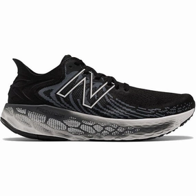 Men's New Balance Fresh Foam 1080 v11, Black/Thunder, 9.5 4E Extra Wide Navy Blue Sneakers New Balance