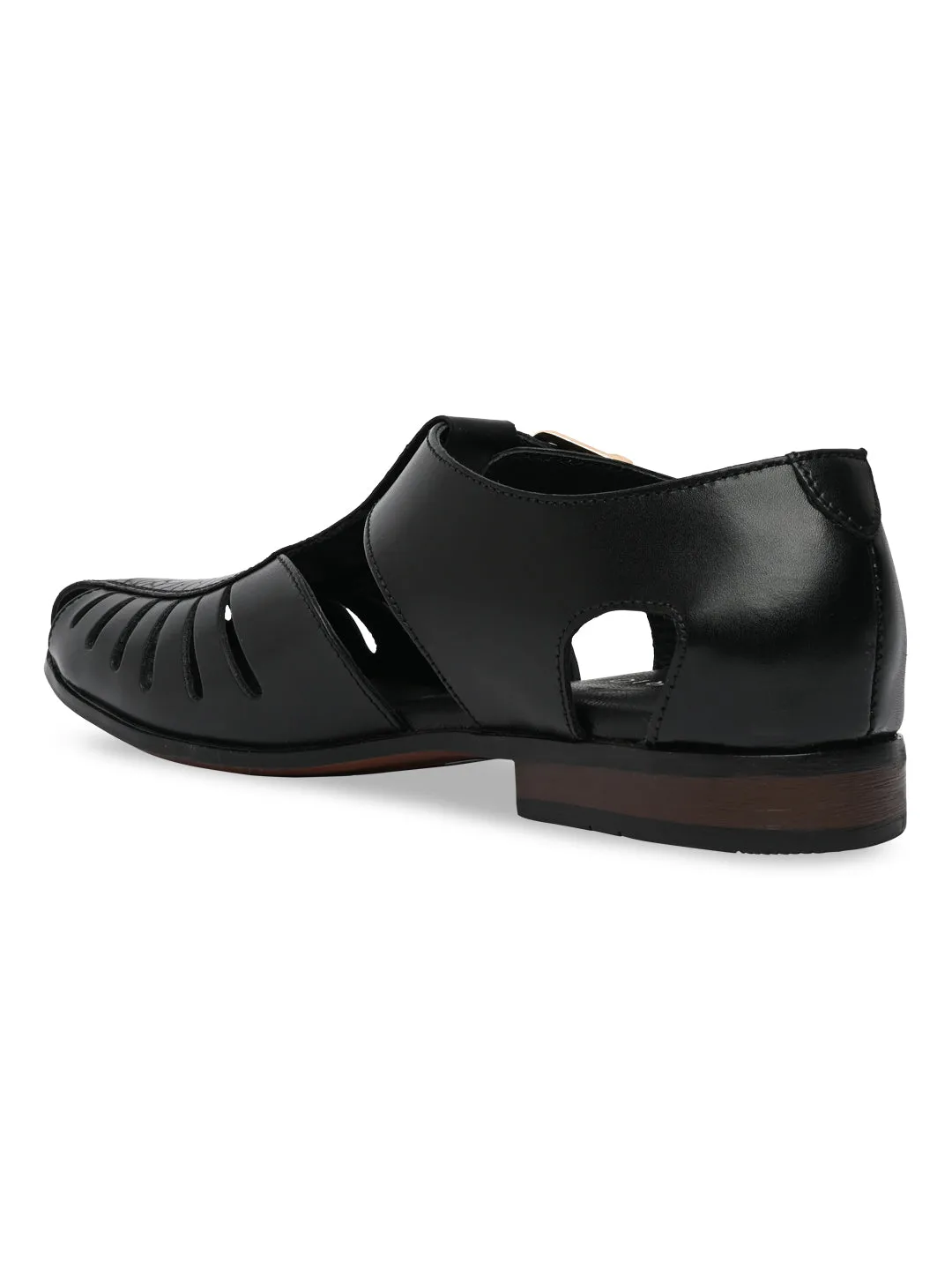 Nisolo Espadrilles Imperio By Regal Black Men Ethnic Pathani Sandals
