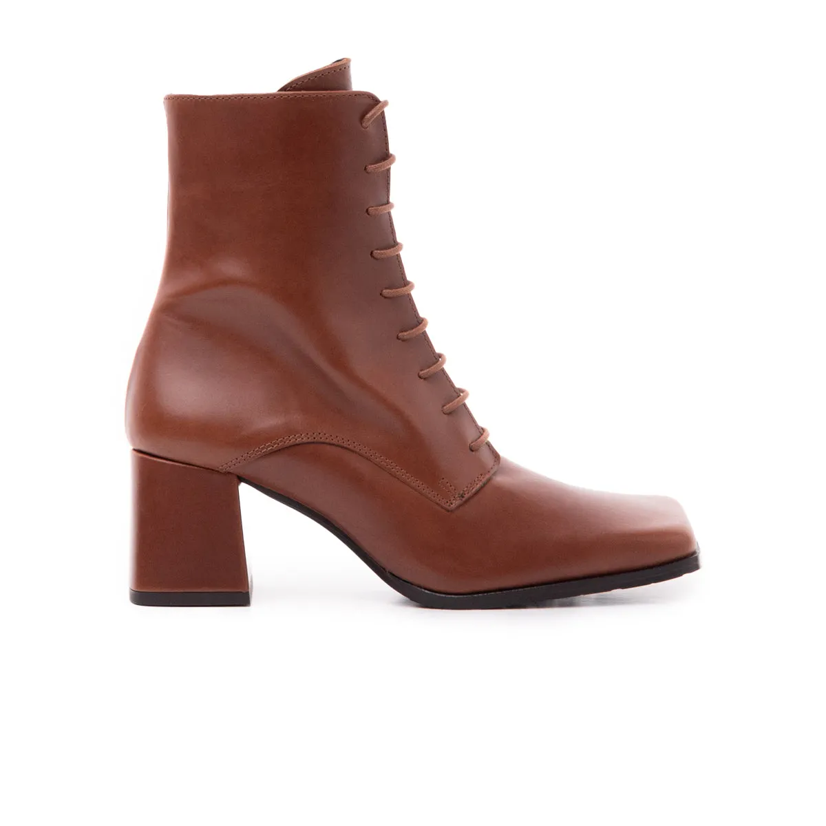 Chatham Tan Leather Ankle Western Boot