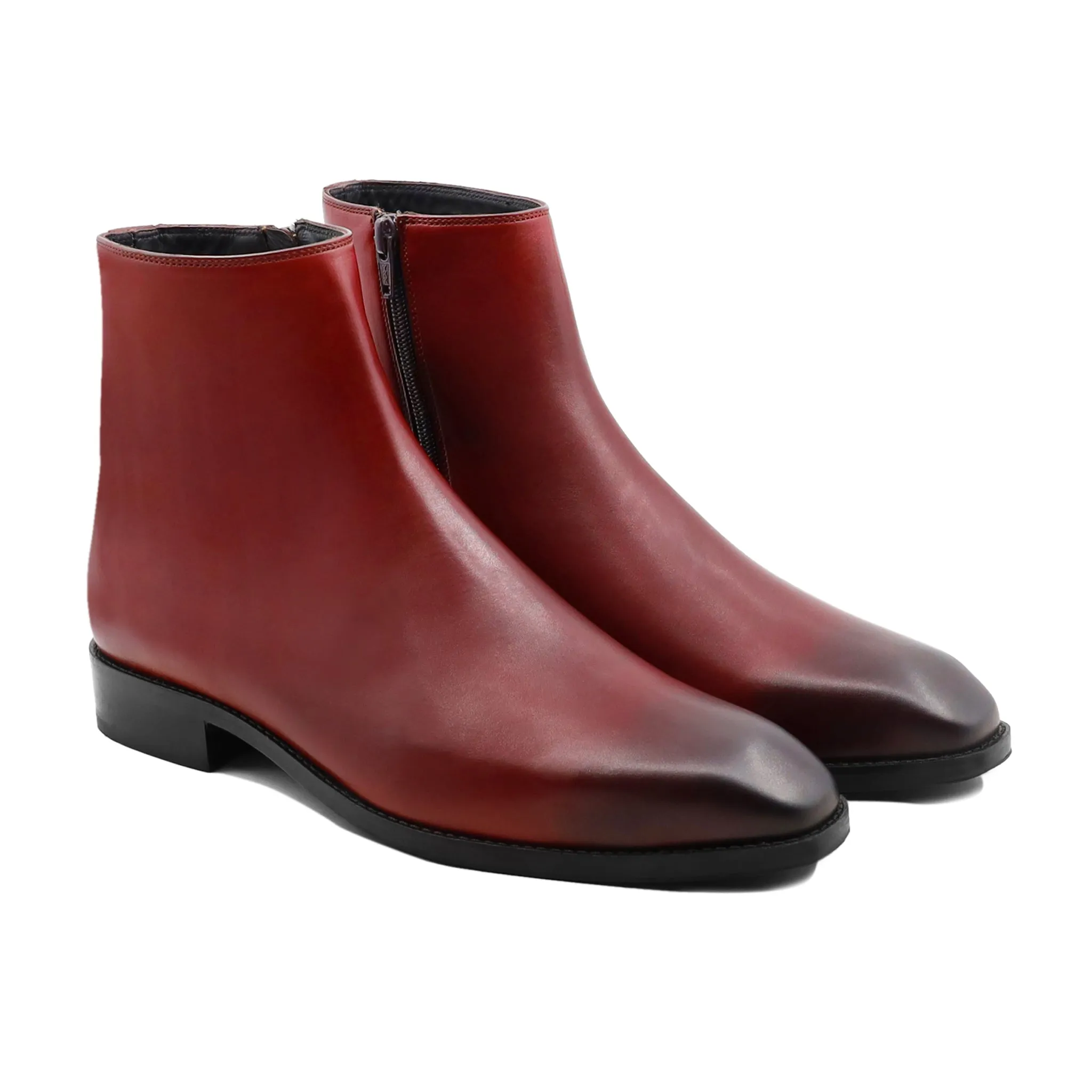 Chelsea Boots In Store Boise - Men's Oxblood Calf Leather Chelsea Boot