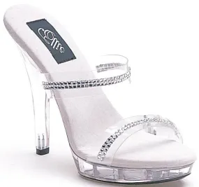 5" Stilleto Rhinestone Mini-Platform (ES-M-Loretta) High Heel Trample