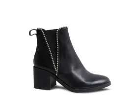 JENNY BLACK Light Suede Chelsea Boots