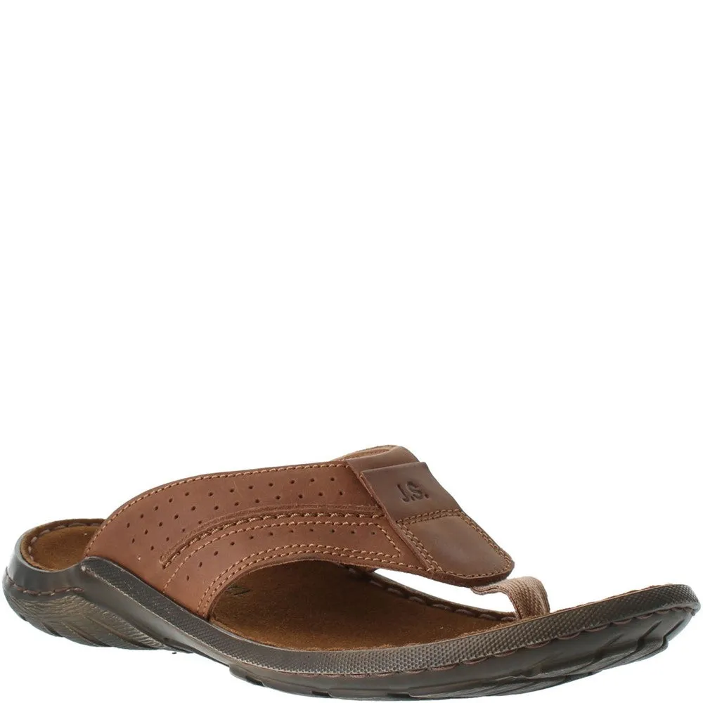 Josef Seibel Logan 25 Sandal Krystal Star Wedge Flip Flops