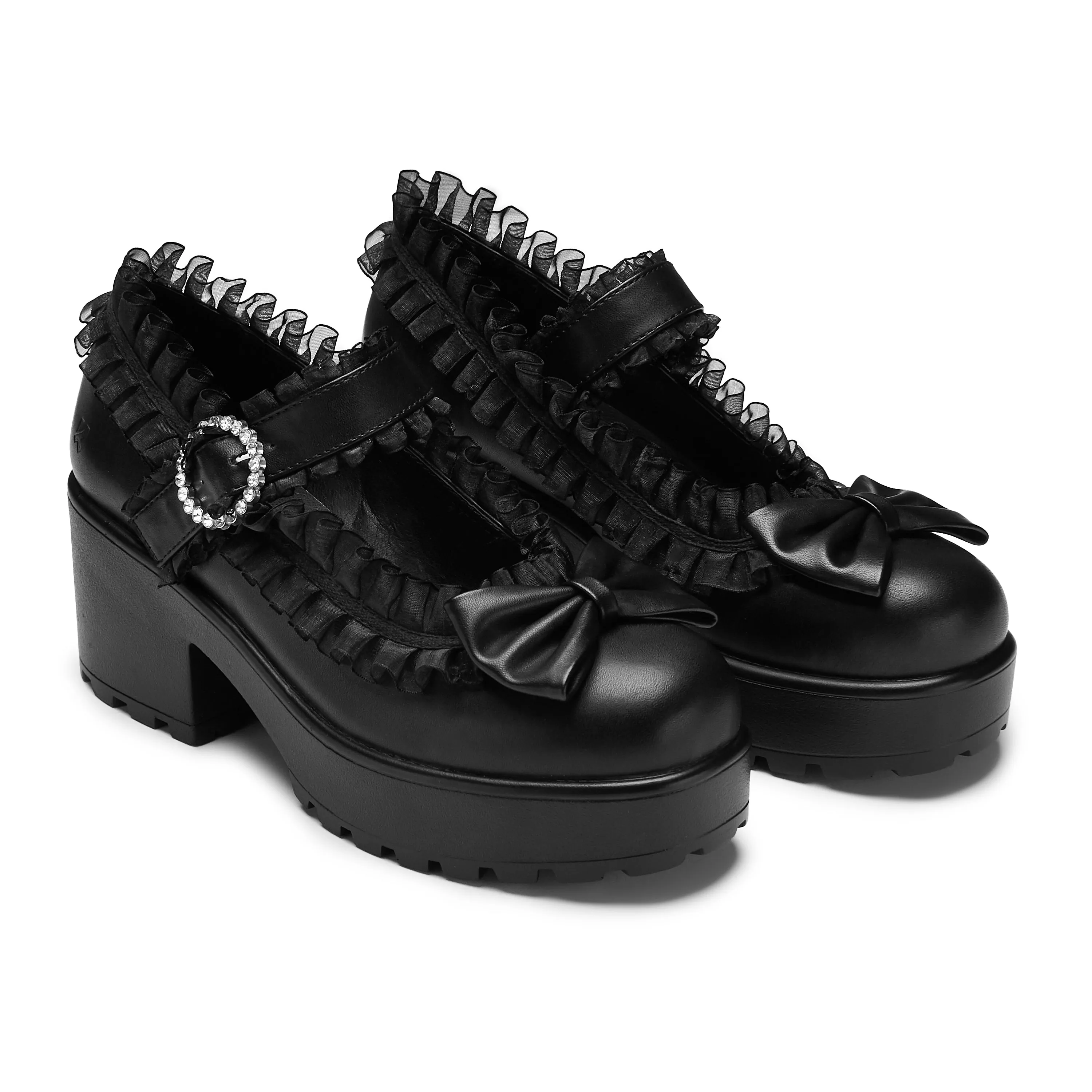 Tira Ruffle Mary Janes  Dark Delights Edition Propet Shoes Mary Jane