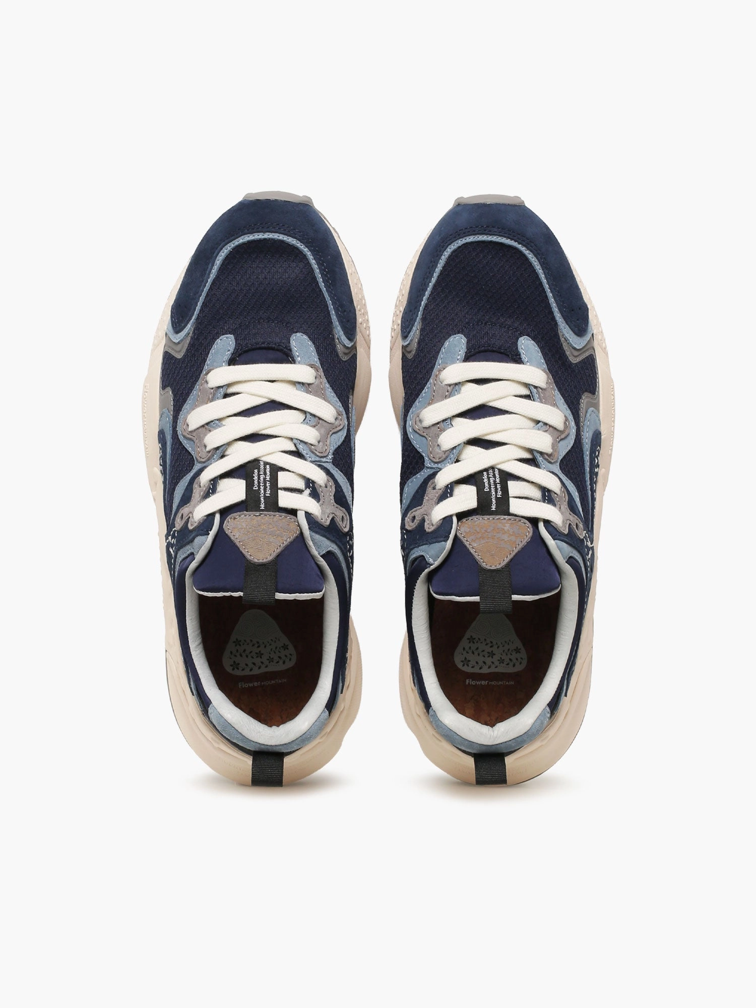 Rulis Man Navy Suede Flat Slip Resistant Shoes