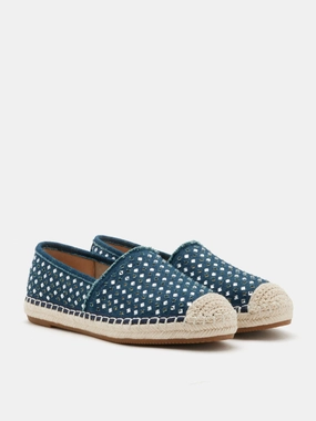 Espadrille Wedges With Jeans Lela Crystal Studded Espadrilles