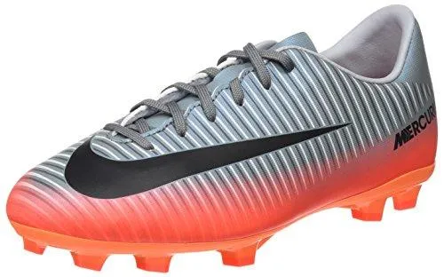 Soccer Cleats For Shooting Jr. Mercurial Vapor Xi Cr Fg Soccer Cleats Sz. 4 Cool Grey Metallic Hematite
