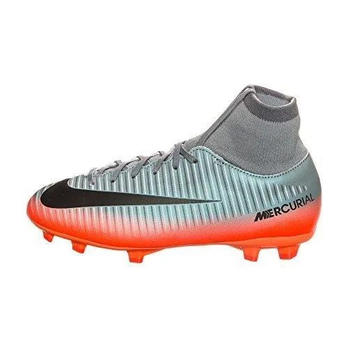 Sweet Soccer Cleats Jr. Victory Vi Cr7 Dynamic Fit Fg Soccer Cleat Sz. 5.5Y Cool Grey Metallic Hematite