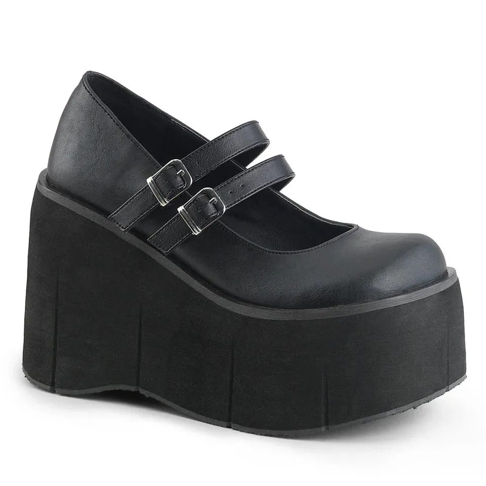KERA-08 BLACK MATTE Mary Jane Shoes Size 20