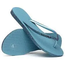 HAVAIANAS SLIM SPARKLE II - NAUTICAL BLUE Flip Flop Circuit