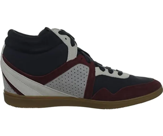 Le Coq Sportif scarpa da donna con rialzo Monge Heavy canvas 1311340 blu bordeaux Toteme Sneakers