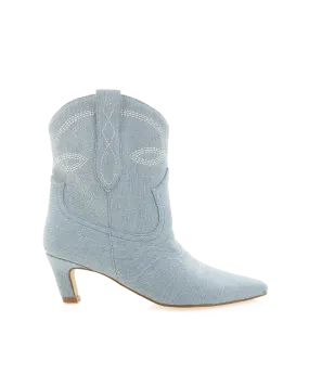 Cowboy Boots For Summer XYLINA - MID BLUE DENIM