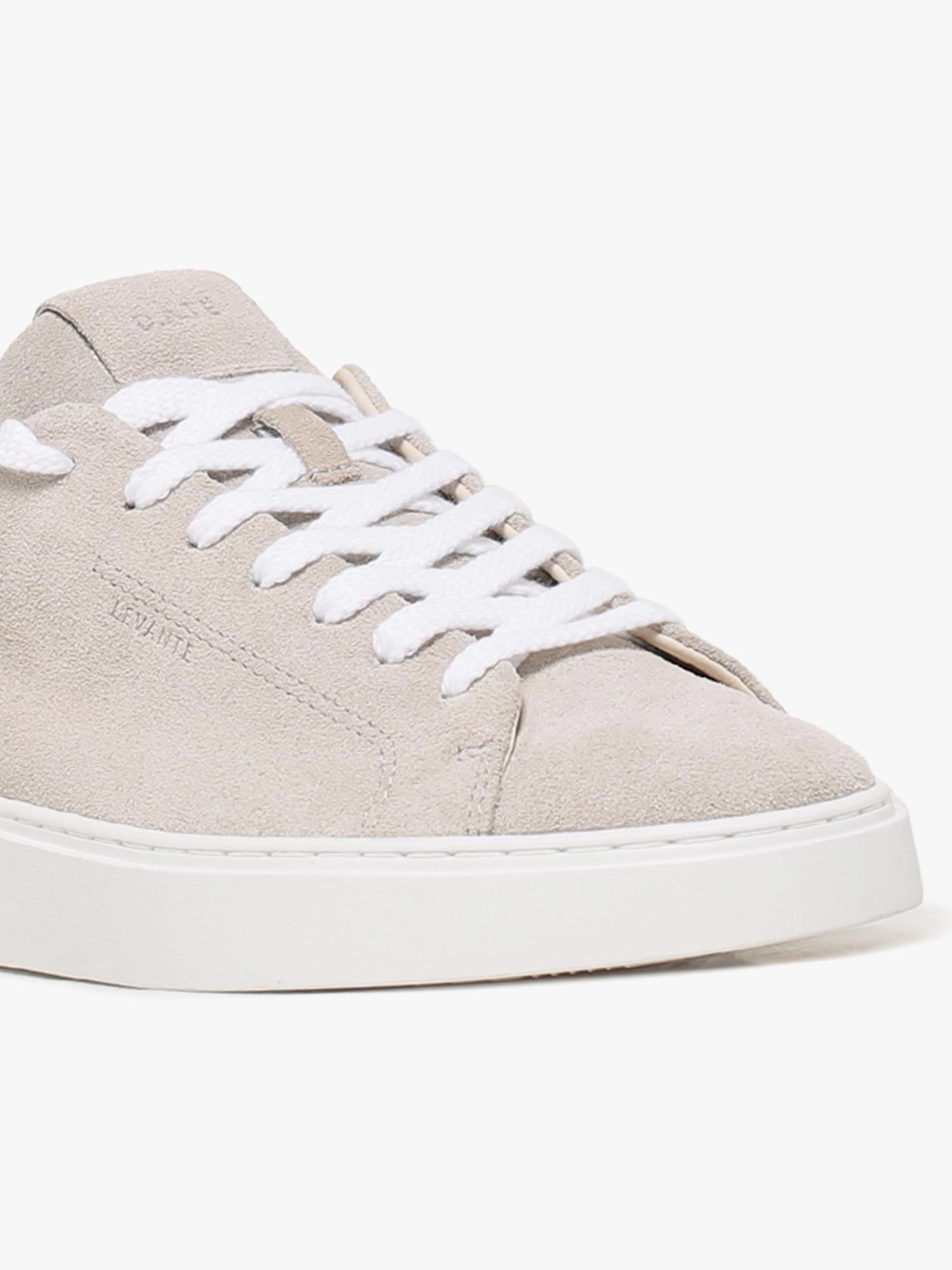 Mountain Bike Shoes Flat Levante Beige Suede