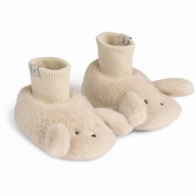 LIEWOOD Mist Beth Rabbit Plush Slippers Car Shaped Slippers