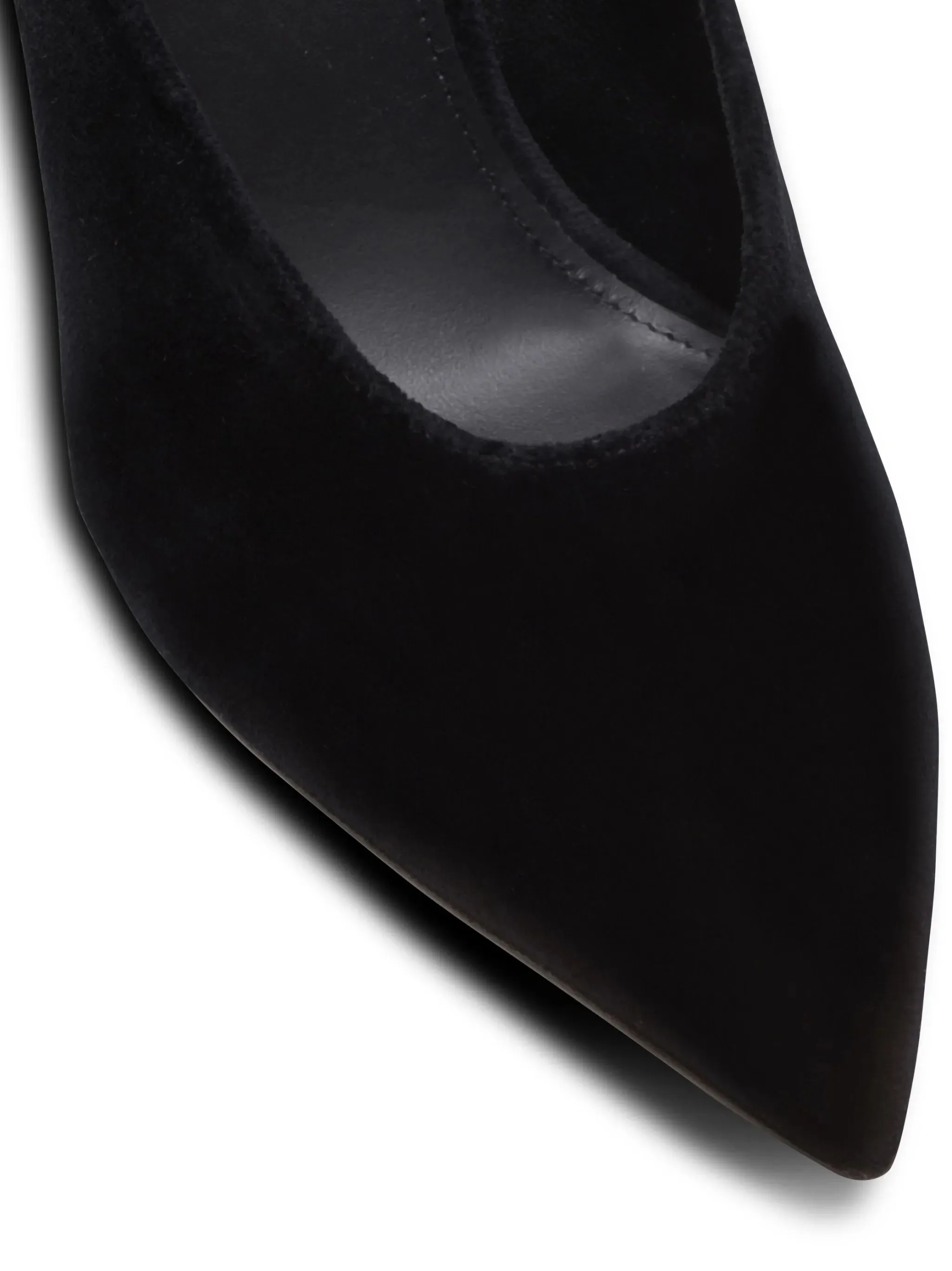 95mm Ruby mules Mule Shoes With Gathered Leather