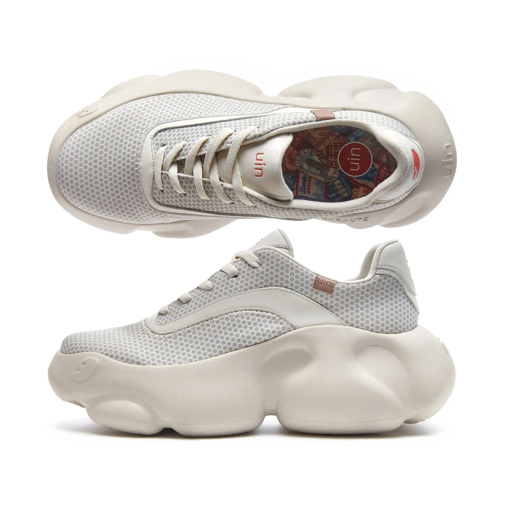Kickscrew Basketball Shoes Light Grey Zarautz VII Women