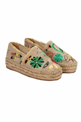 Women's Parker Espadrille In Multicolor Skechers Desert Kiss Espadrilles