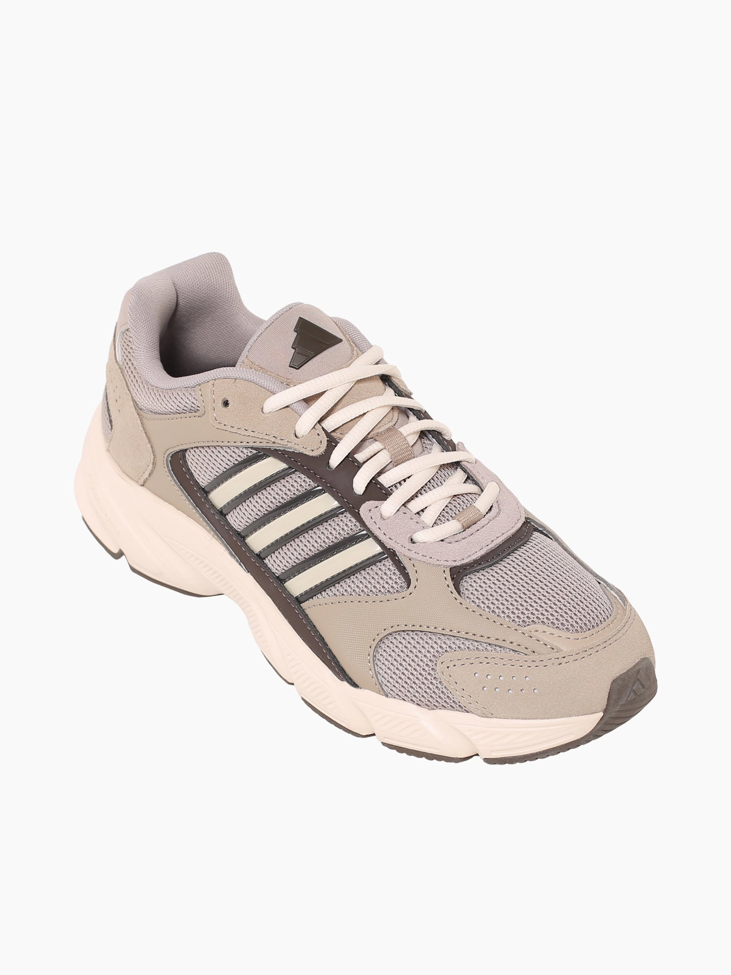 Crazychaos 2000 Beige Brown Flat Net Shoes