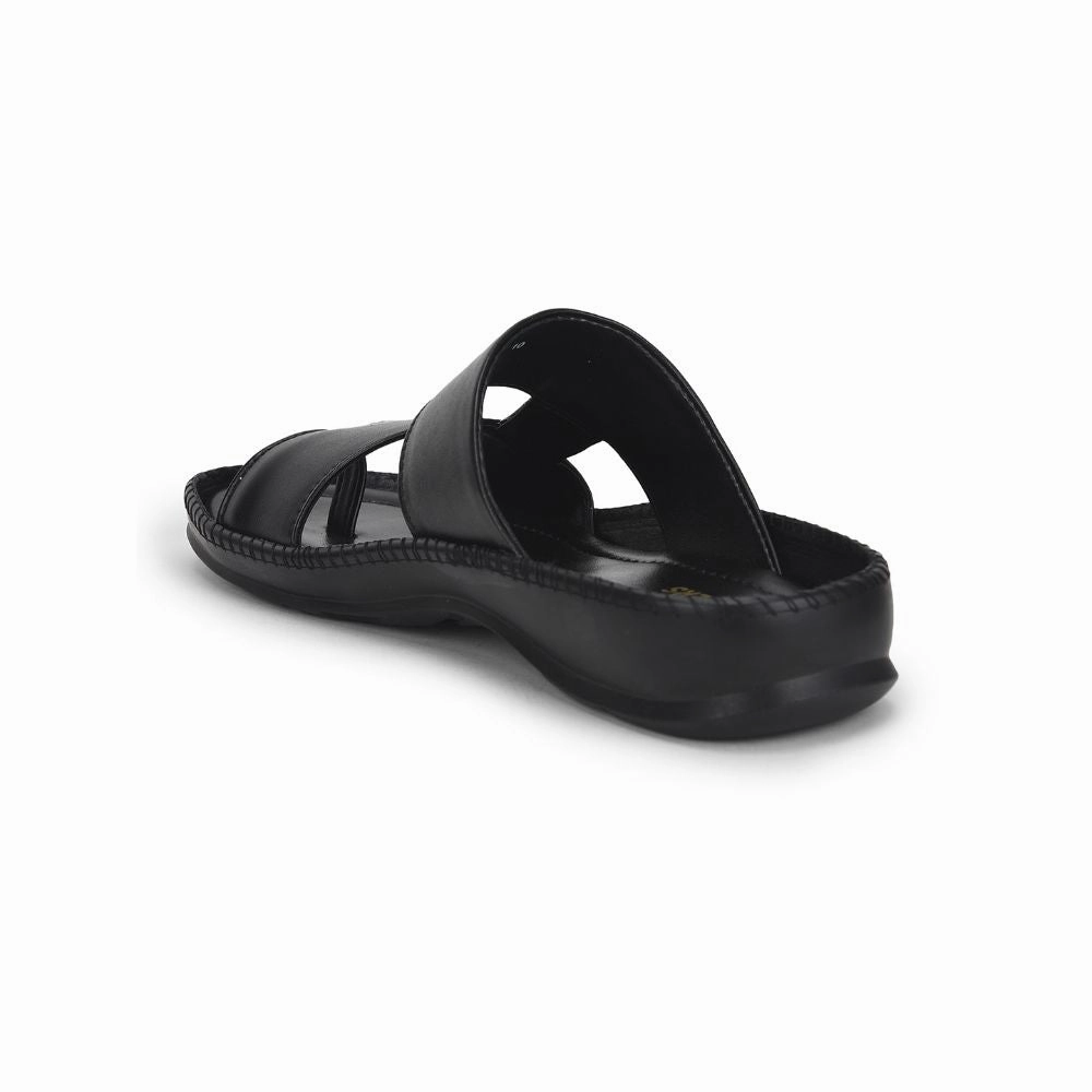 Bearpaws Slippers Coolers Casual (Black) Slippers For Men Stemer-12 By Liberty